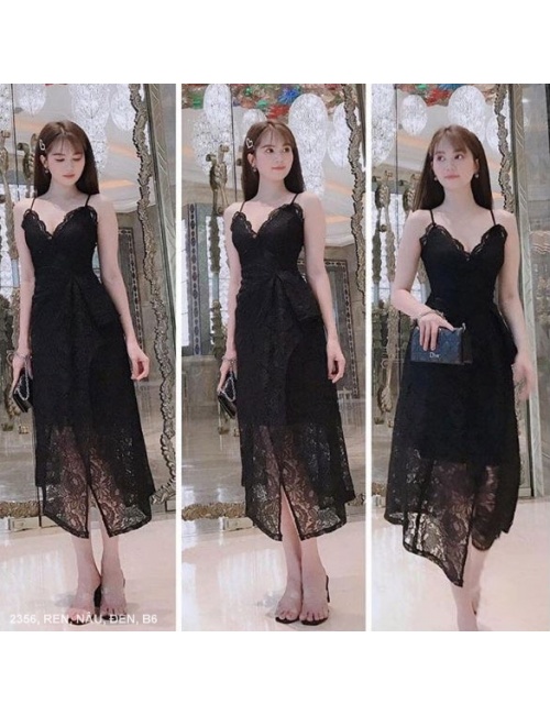 Đầm Ren 2 Dây Ngọc Trinh Sang Trọng - 2359