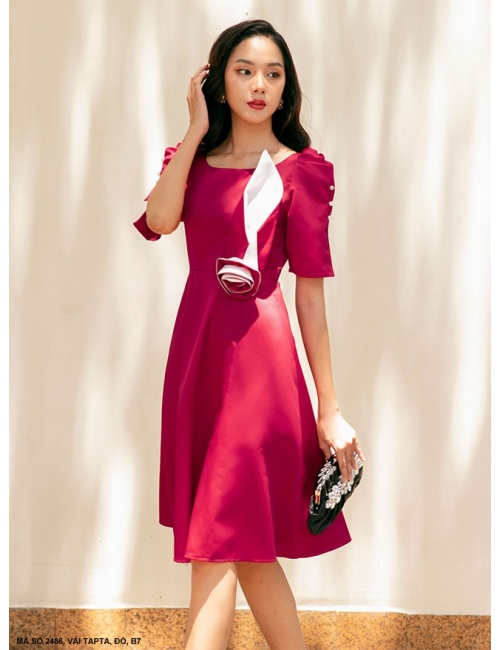 Đầm Tay Lở Dún - 2486
