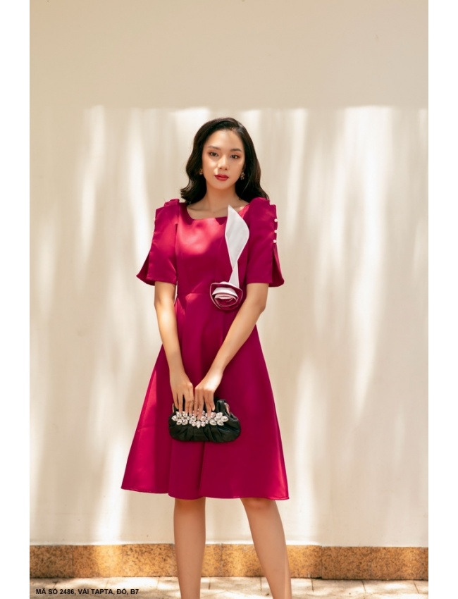 Đầm Tay Lở Dún - 2486