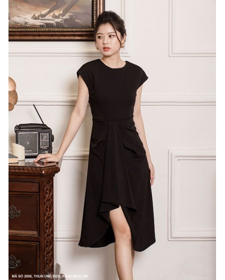 ĐẦM DƠI VÁY XẾP-2506