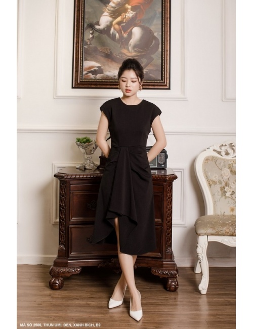Đầm Dơi Váy Xếp - 2506