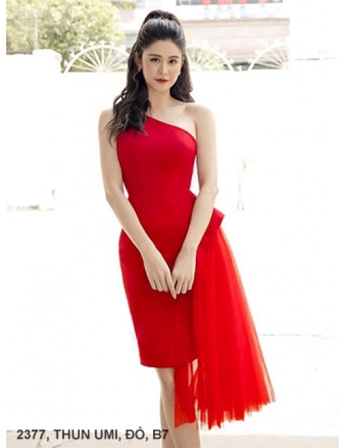 Đầm Cổ Xéo - 2377