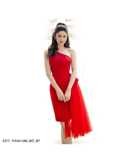 Đầm Cổ Xéo - 2377