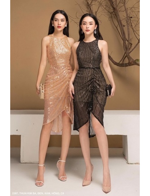 Đầm Ôm Kim Sa - 2387