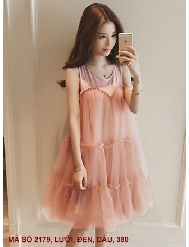 Đầm Xòe 3 Tầng -2179