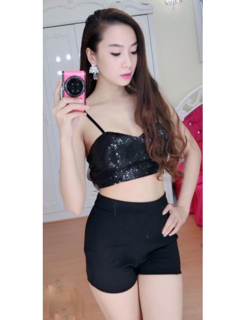 Bộ Áo Kim Sa Và Quần Short Cá Tính - 117