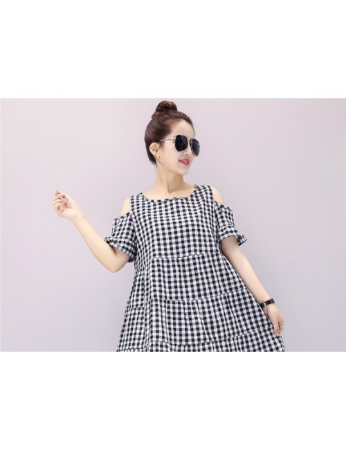Đầm Xòe Hở 2 Bên Vai - 167