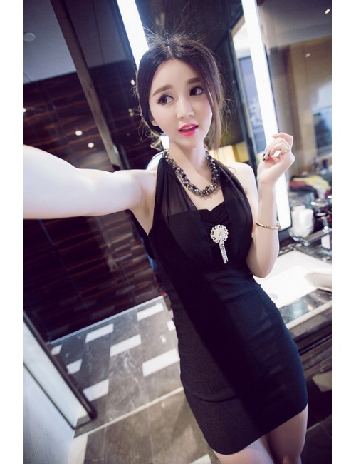 Đầm Cột Nơ Cổ Quyến Rũ - 46