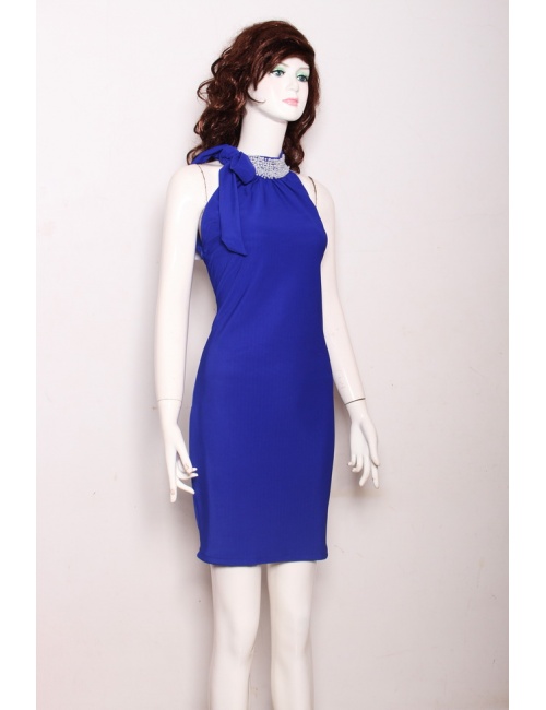 Đầm Cổ Thắt Nơ Đính Ngọc Trai - 59