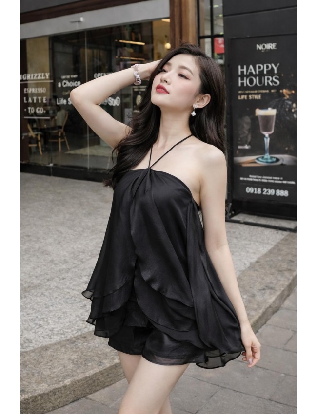 Bộ Áo Yếm Và Quần Ngắn Tiểu Thư - 2709