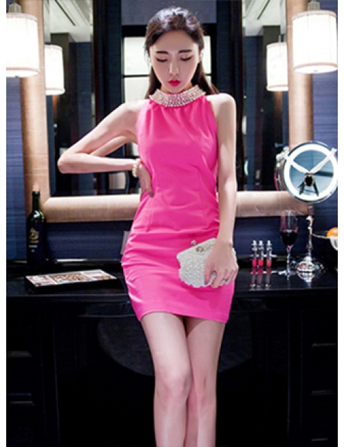 Đầm Cổ Yếm Kết Ngọc Trai - 69