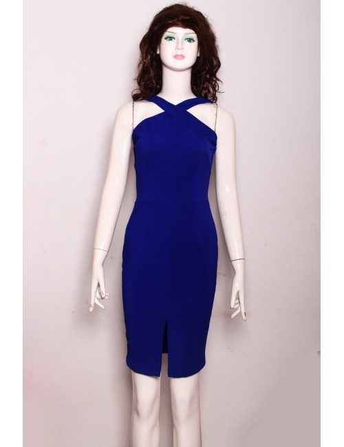 Đầm Cổ Chéo Chữ X Lai Xẻ - 83