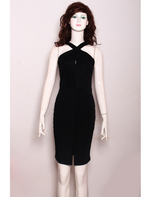 Đầm Cổ Chéo Chữ X Lai Xẻ - 83