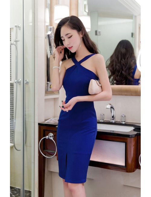 Đầm Cổ Chéo Chữ X Lai Xẻ - 83