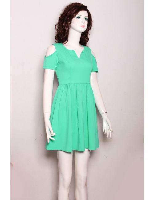 Đầm Cổ Xẻ V Vai Hở - 85