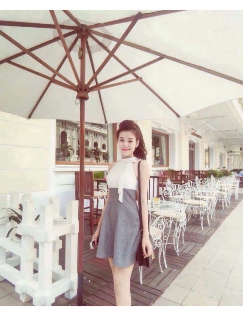 Đầm Yếm Thắt Nơ - 92