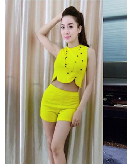 Bộ Áo Và Quần Short Cá Tính - 94