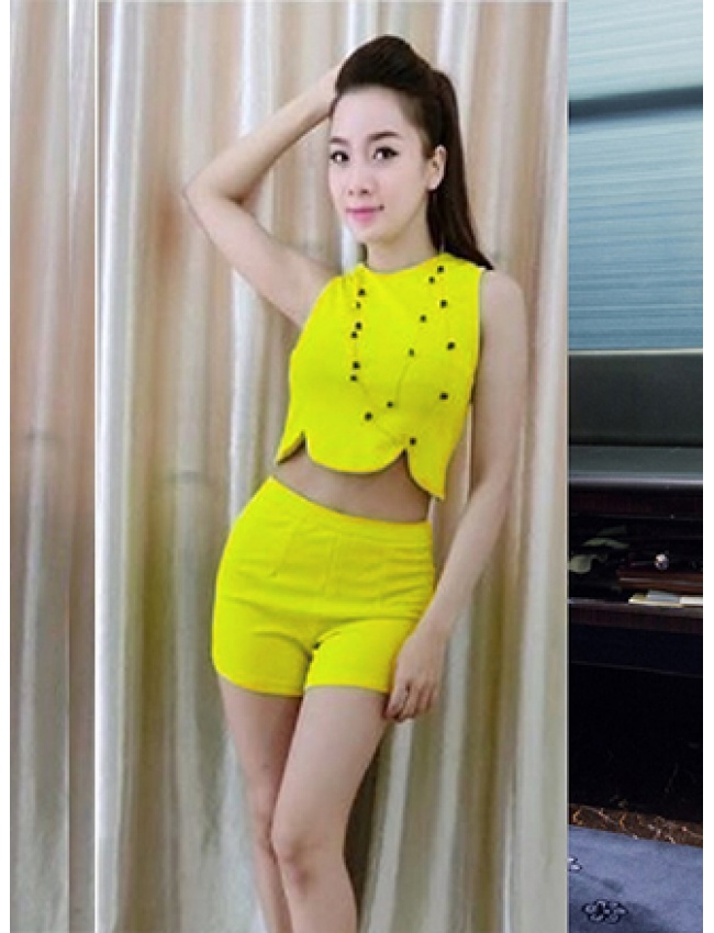 Bộ Áo Và Quần Short Cá Tính - 94