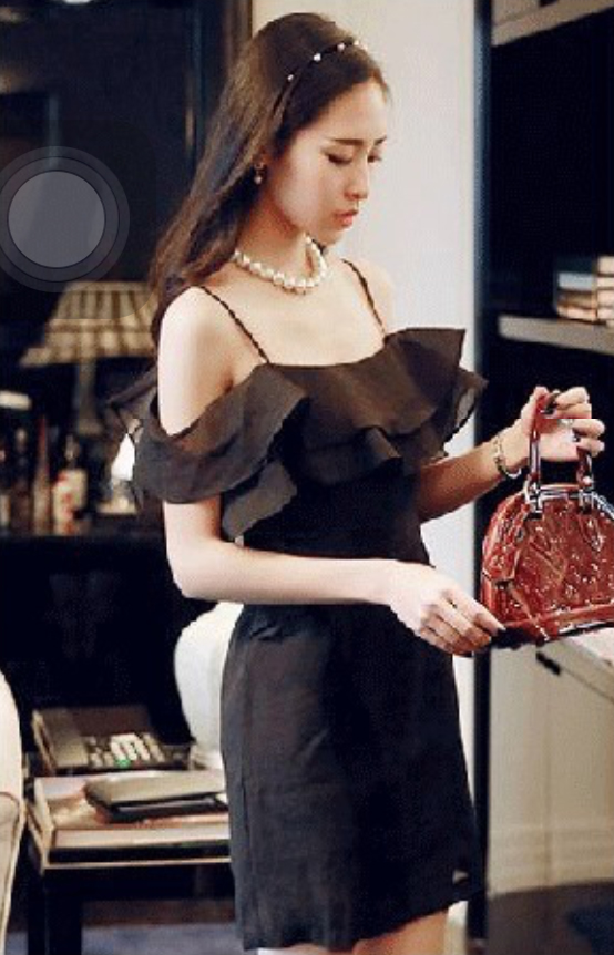 Đầm Dây Dún Ngực - 1987 - 1987 chụp thực tế tại Thời Trang Minh Ngọc