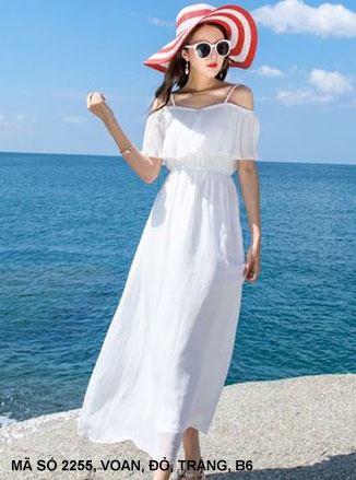 Đầm Maxi 2 Dây - 2255
