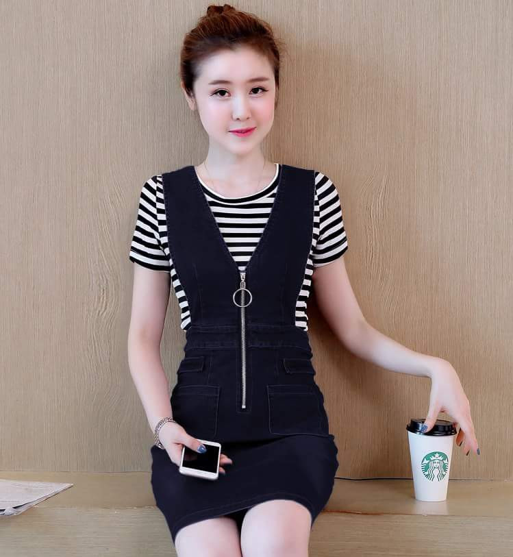 Đầm Xòe 3 Tầng - 2179 (2179) chụp thực tế - Thời Trang Minh Ngọc