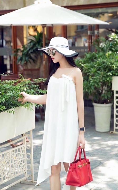 Đầm Dây Lai Nhọn - 144 (144) chụp thực tế - Thời Trang Minh Ngọc