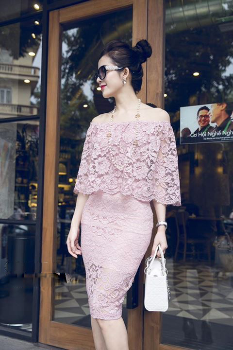 Đầm Kim Tuyết Sang Trọng - 50 (50) chụp thực tế - Thời Trang Minh Ngọc